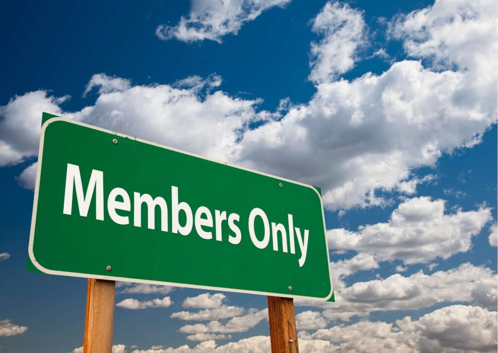 Exclusive Member Access Training