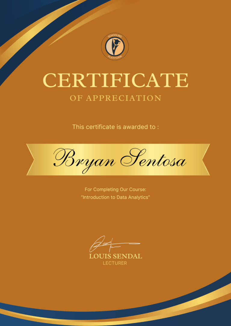 PDF Certificate